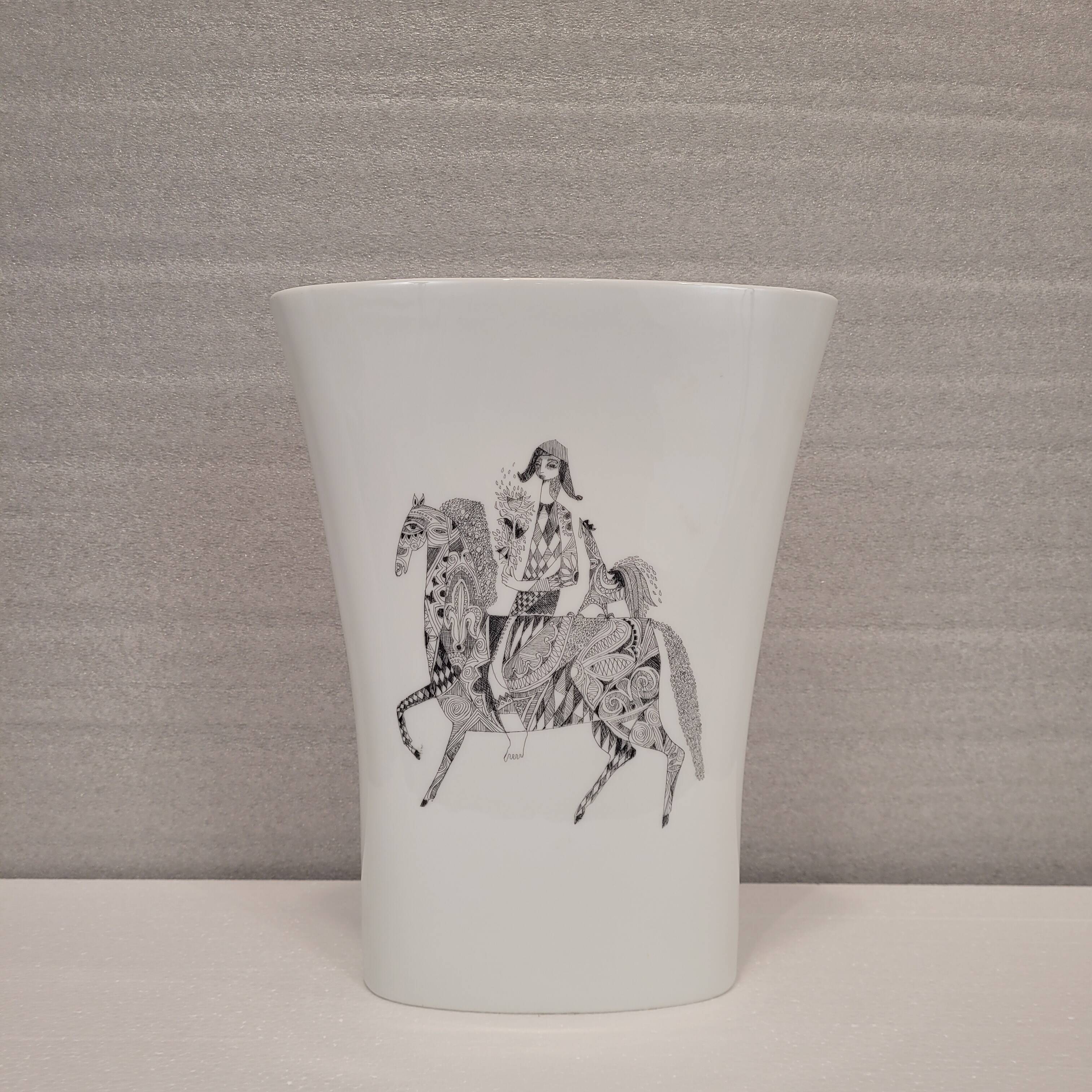 Jarrón design Cuno Fischer by Rosenthal, Studio Linie, s. XX – Germany