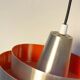Suspension Trava de Carl Thore en aluminium avec intérieur laqué orange