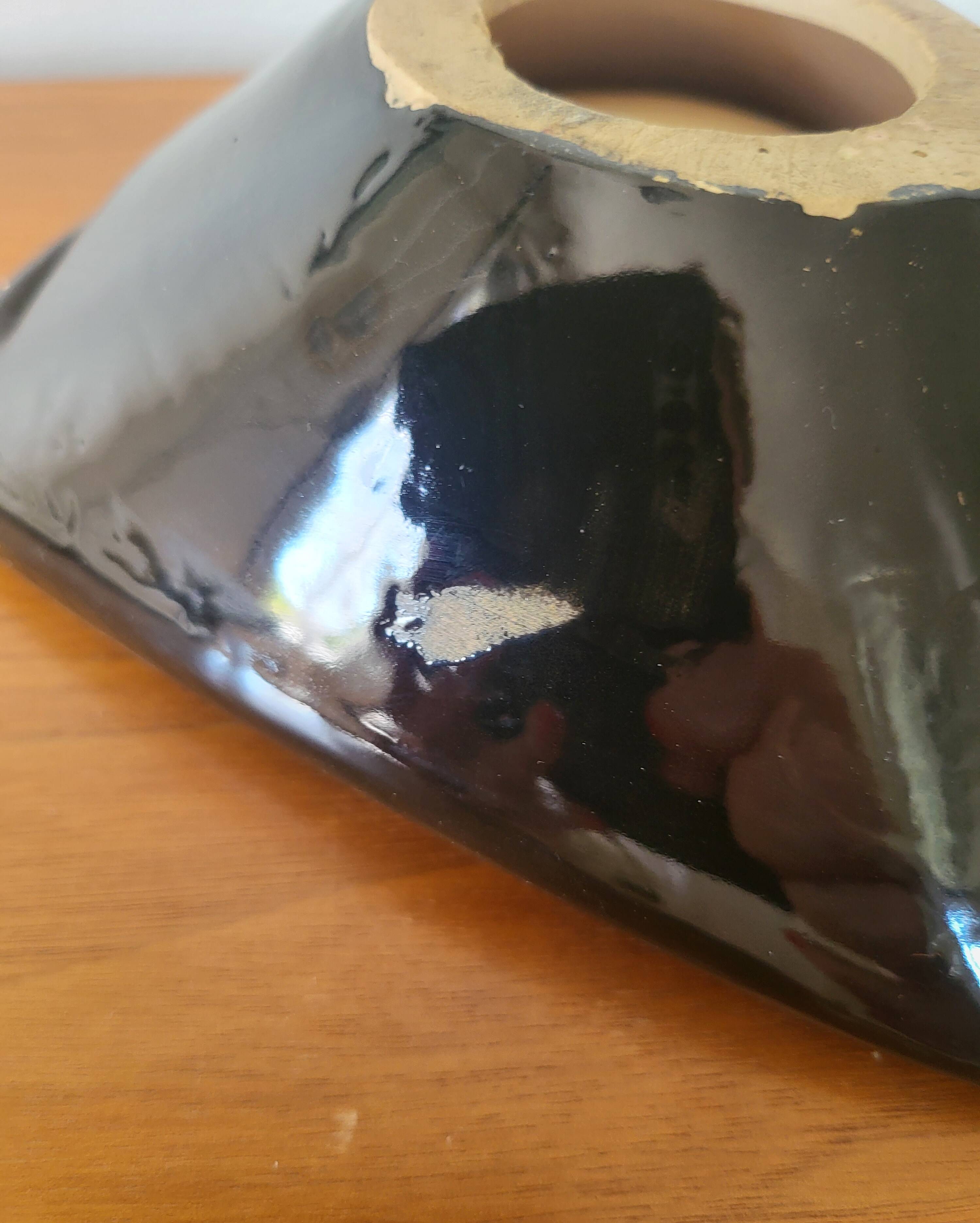 Vintage Ceramic Ashtray Pocket Tray