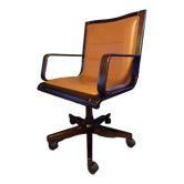 Vintage Cofemo leather armchair