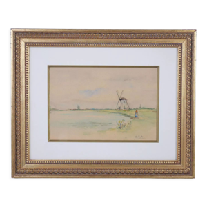 Le moulin par Milliet