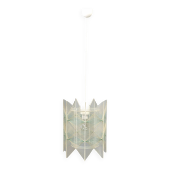 Space Age String Pendant Lamp, Plastic, Czechoslovakia, 1970s
