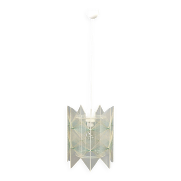 Space Age String Pendant Lamp, Plastic, Czechoslovakia, 1970s