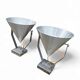 2 plafonniers, appliques de style industriel