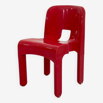 Red Universal Chair Model 4867 by Joe Colombo for Kartell, 1970
