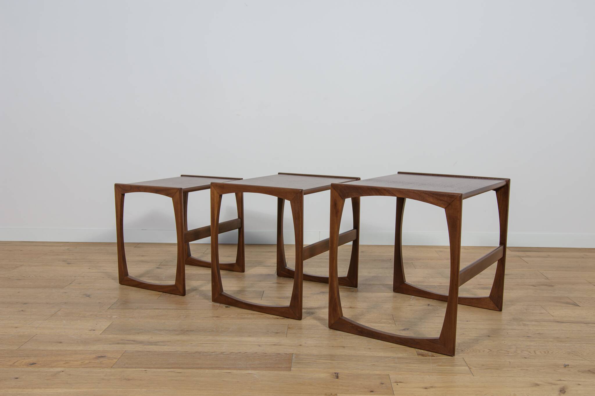 Mid-Century Teak Nesting Tables by R. Benett for G-Plan, United Knigdom, 1970s, Set of 3