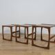 Mid-Century Teak Nesting Tables by R. Benett for G-Plan, United Knigdom, 1970s, Set of 3