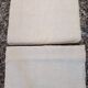 Linen drape with monogram AD
