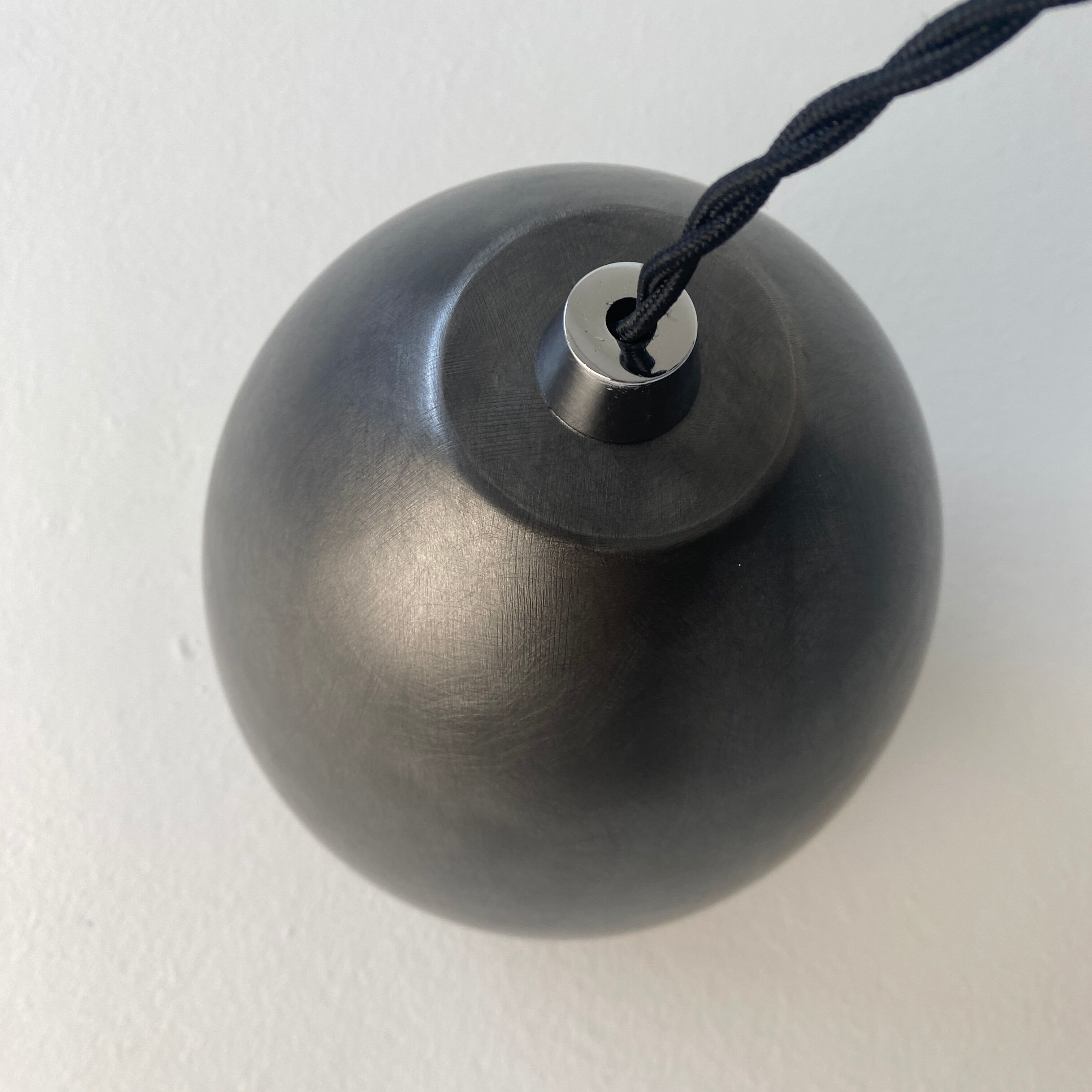 Lot 3 old metal pendant lamps 1970 vintage
