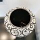 Vase Scheurich West Germany noir et blanc