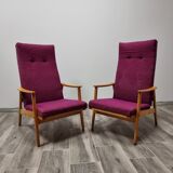 Vintage armchairs by Ton