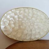 Set of 2 Philippine Capiz Mother of Pearl Placemats