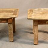 Pair of Teak Coffee Tables by the Brand Roland Vlaemynck