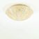 Mid-Century/Art Deco Geometric Glass Ceiling Light from Limburg, 1970s