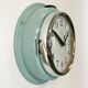 Vintage blue citizen navy wall clock, 1970s