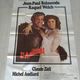 An original folded poster L'animal Belmondo Raquel Welch 1977