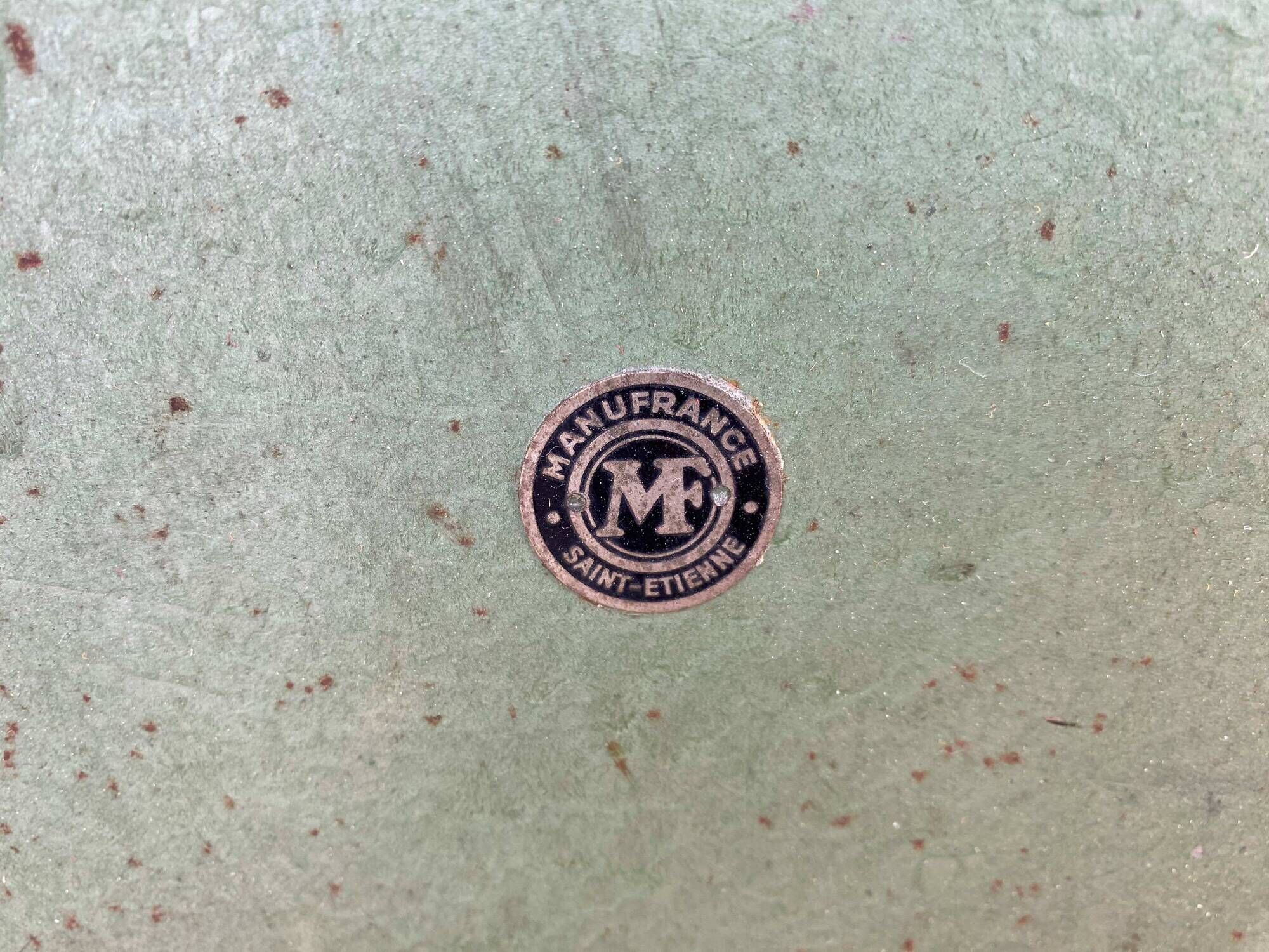 Safe industrial metal furniture brand manufrance 1950