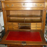 Former secretary in period walnut Louis XVI