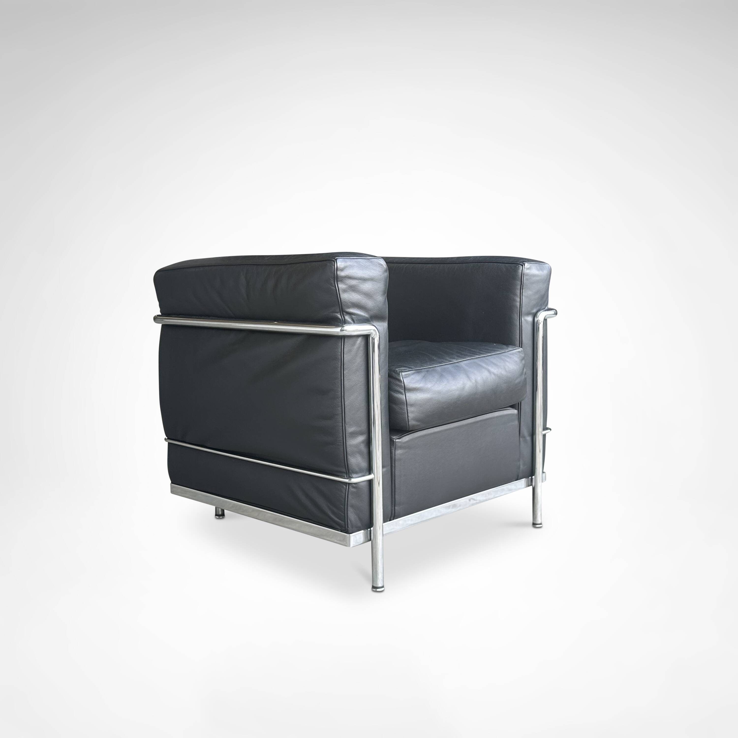LC2 armchair by Le Corbusier et al. for Cassina 1990s