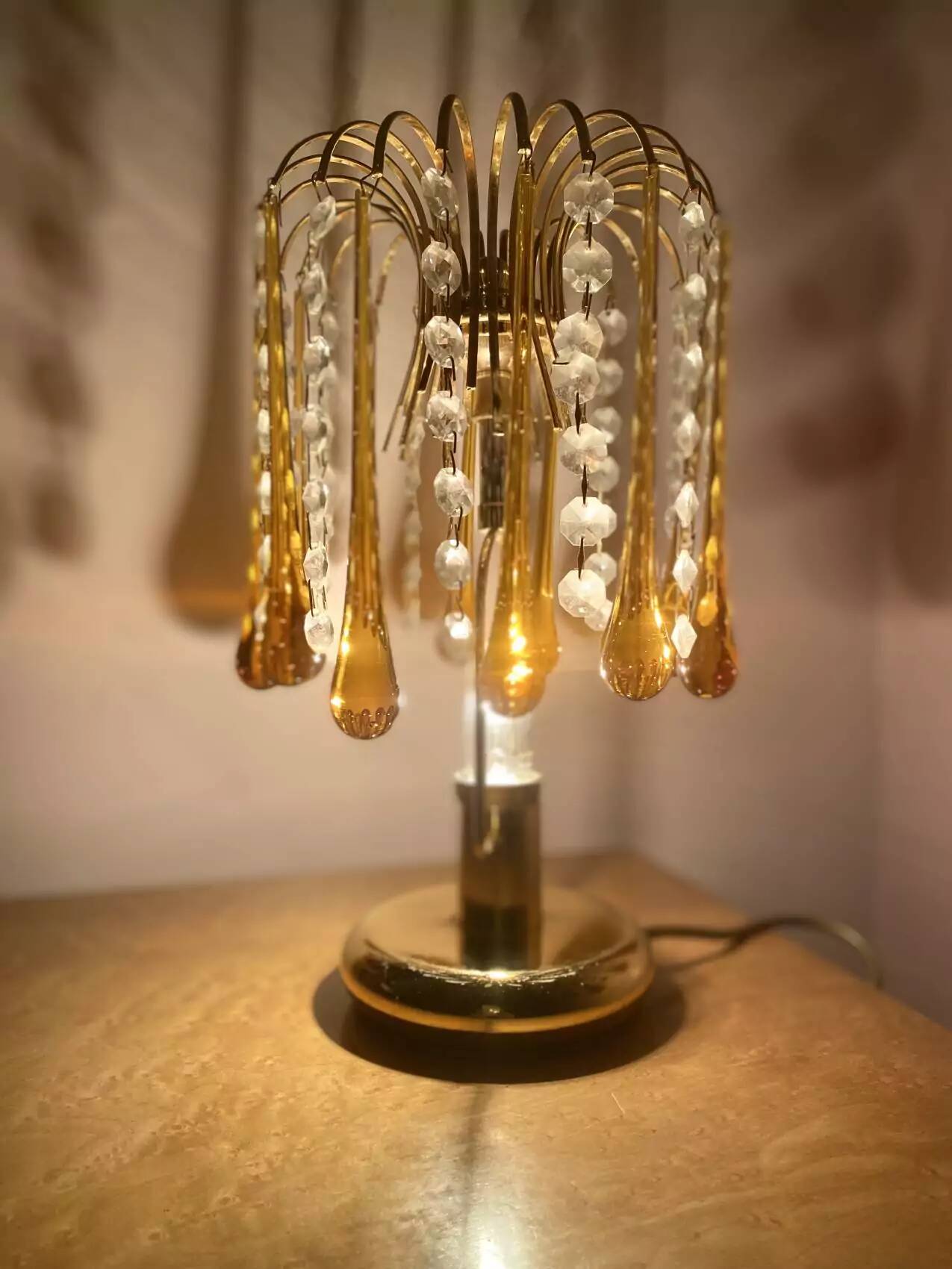 Petite lampe de fabrication italienne en verre de Murano – Paolo Venini