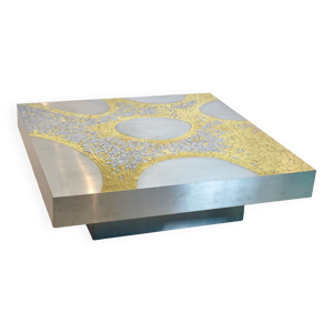 table basse en acier - jean