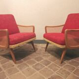 Scandinavian 50s 60s daybed convertible sofa