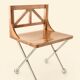 Mango wood chair by Louis Barthelemy