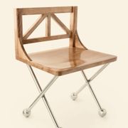 Mango wood chair by Louis Barthelemy