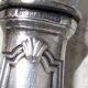 6 Christofle silver-plated metal knives