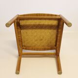 Ensemble de quatre chaises, années 60