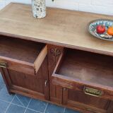 Solid oak sideboard