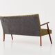 Teak sofa, Danish design, 1960s, production: Denmark
