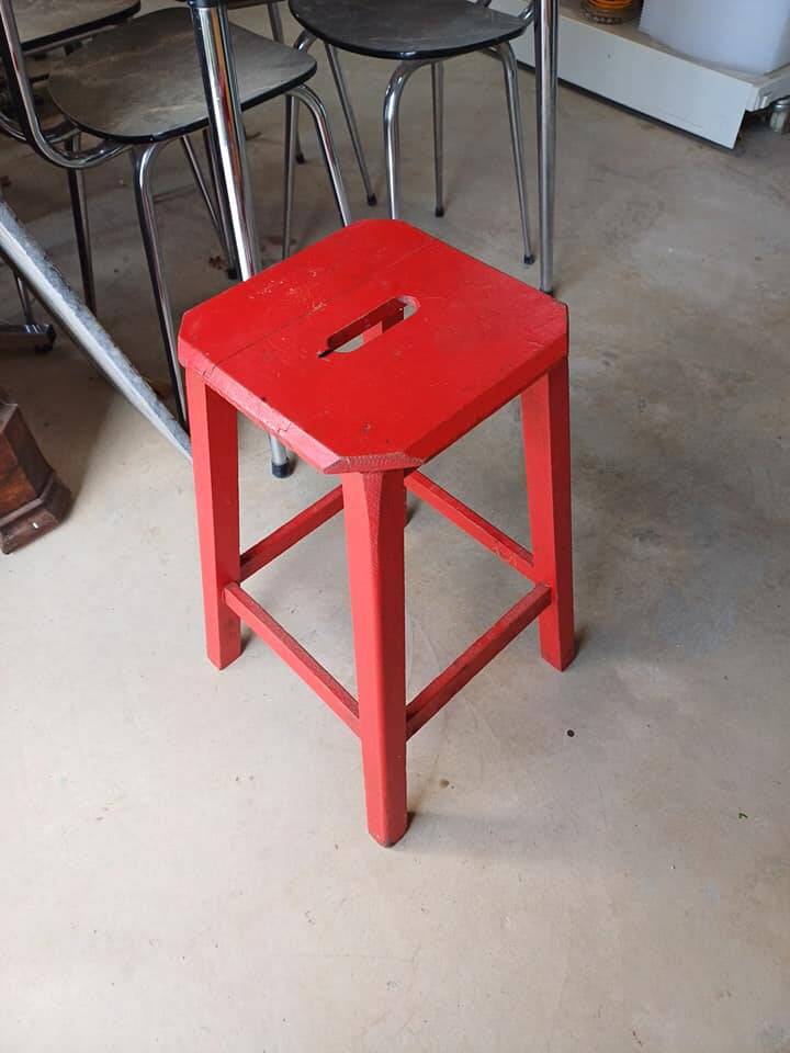 Vintage workshop stool