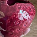 Strawberry slip jam jar