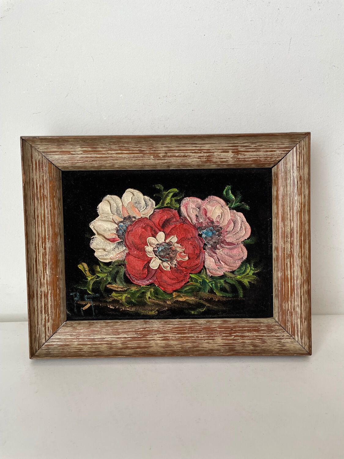 Painting flowers by robert giovani