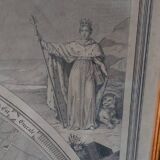 Large geometric map of the city of Florence, 1843