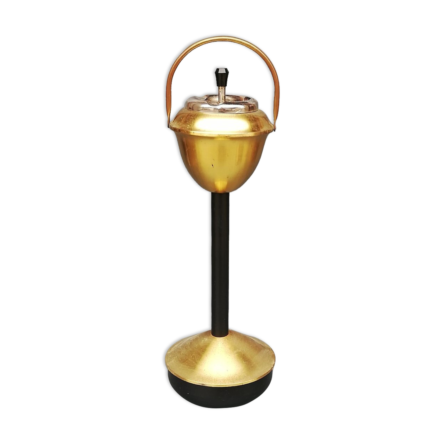 Vintage 50s metal ashtray