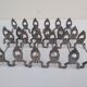 12 knife holders in their SFAM silver metal box