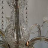 6-light chandelier with tassels