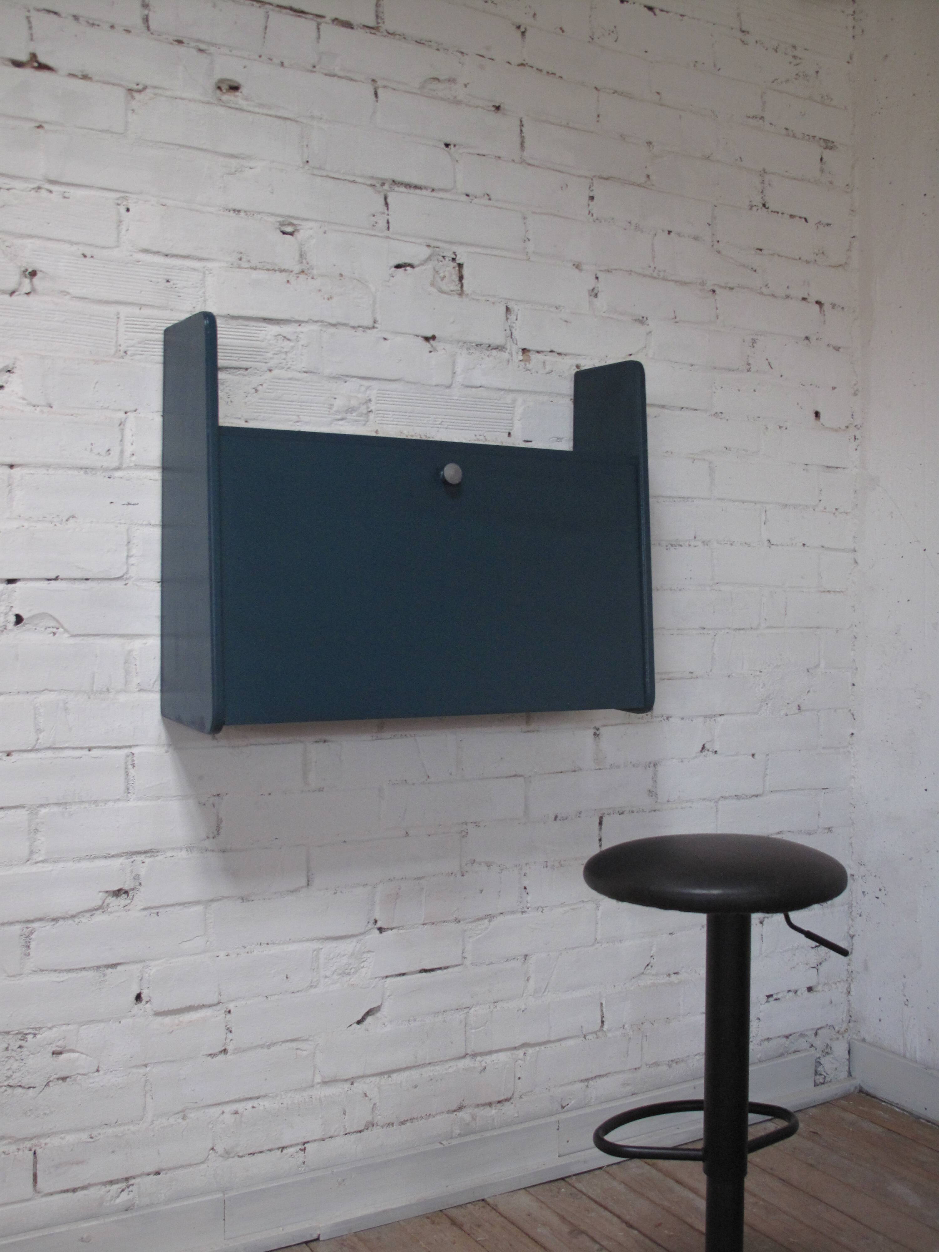 Scandinavian wall secretary stamped nordiska