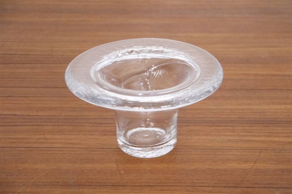 Vintage glass bowl by Kosta boda