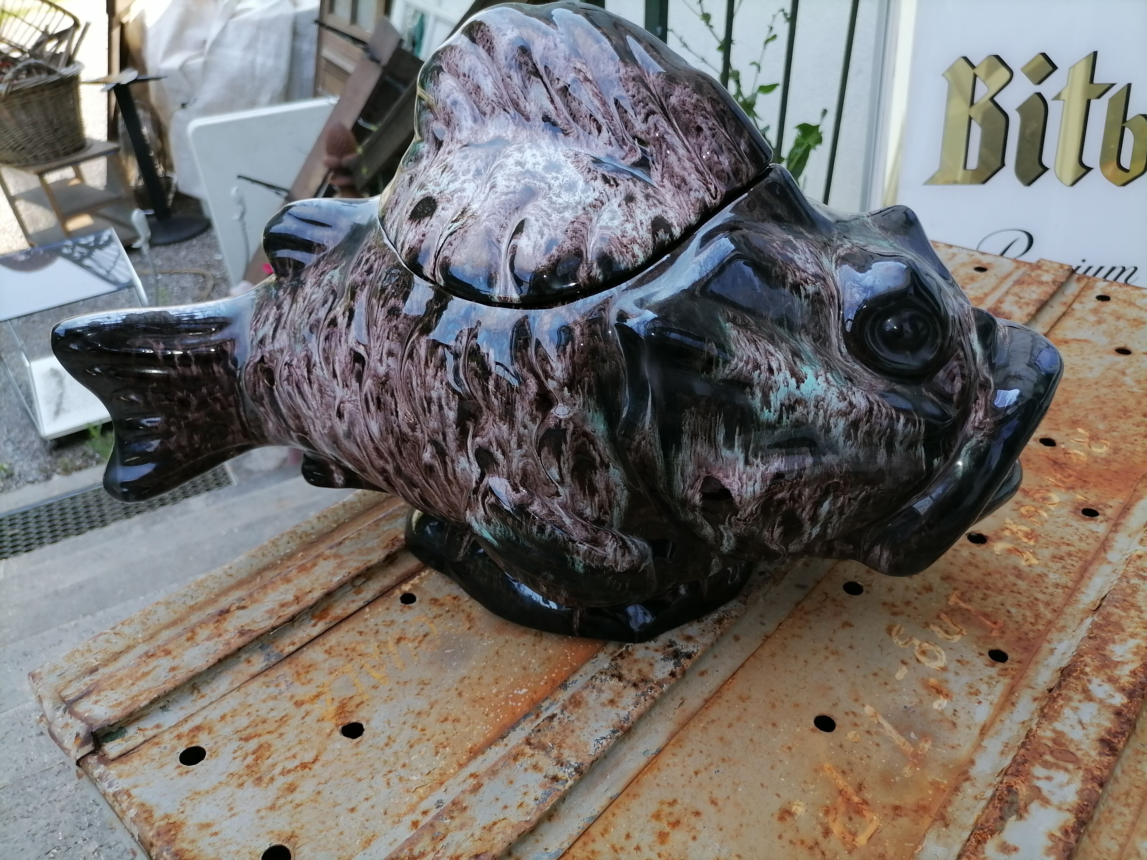 Soupière poisson
