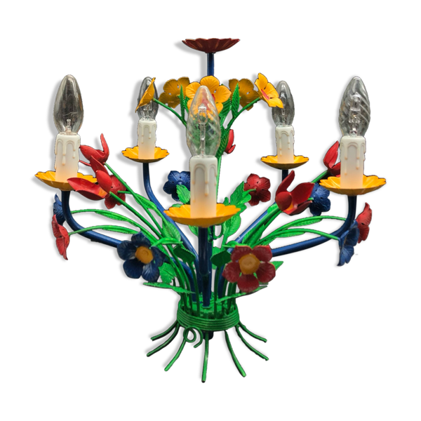 Lustre floral vintage