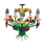 Vintage floral chandelier
