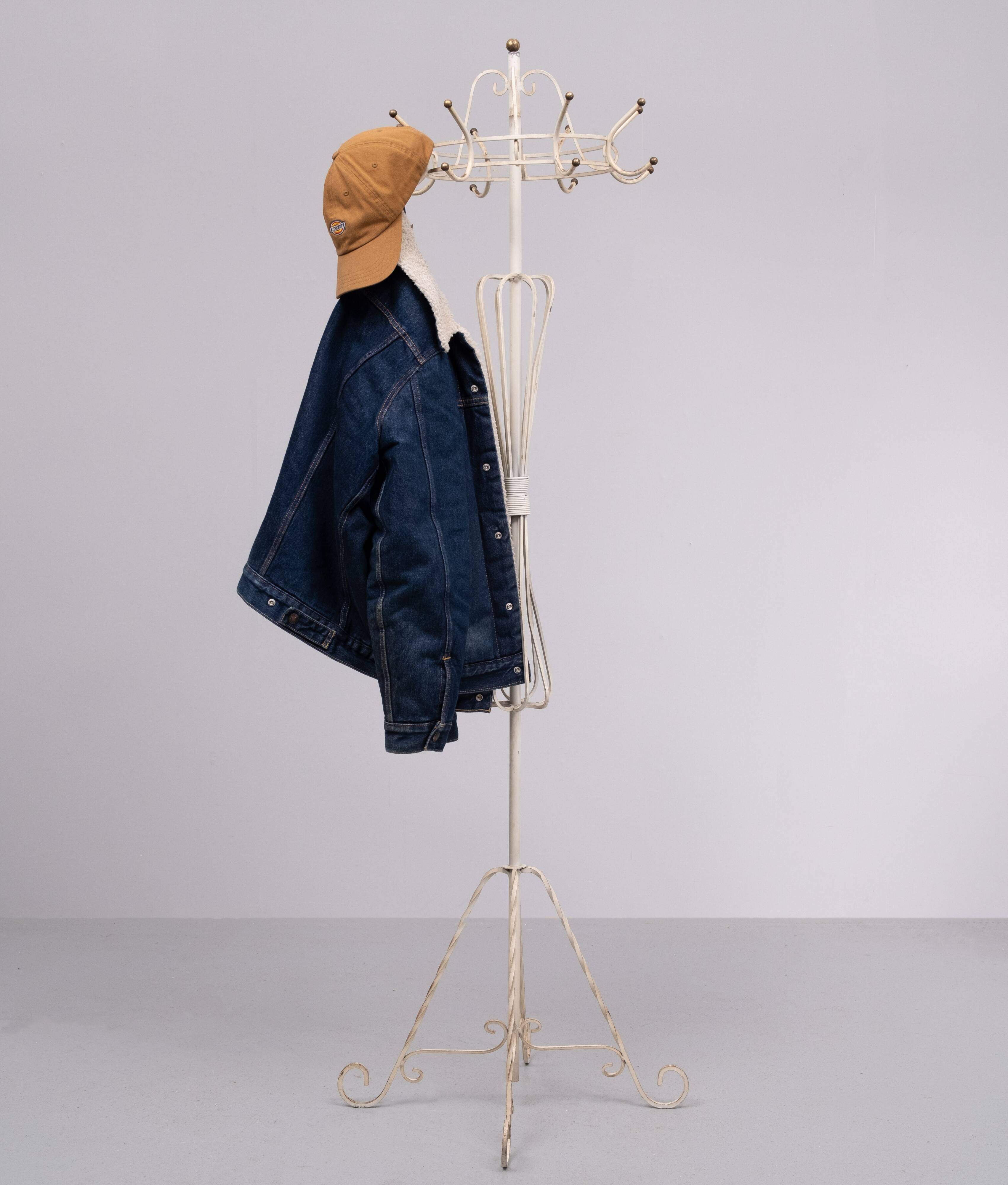 1950s France Provincial Standing Coat Rack