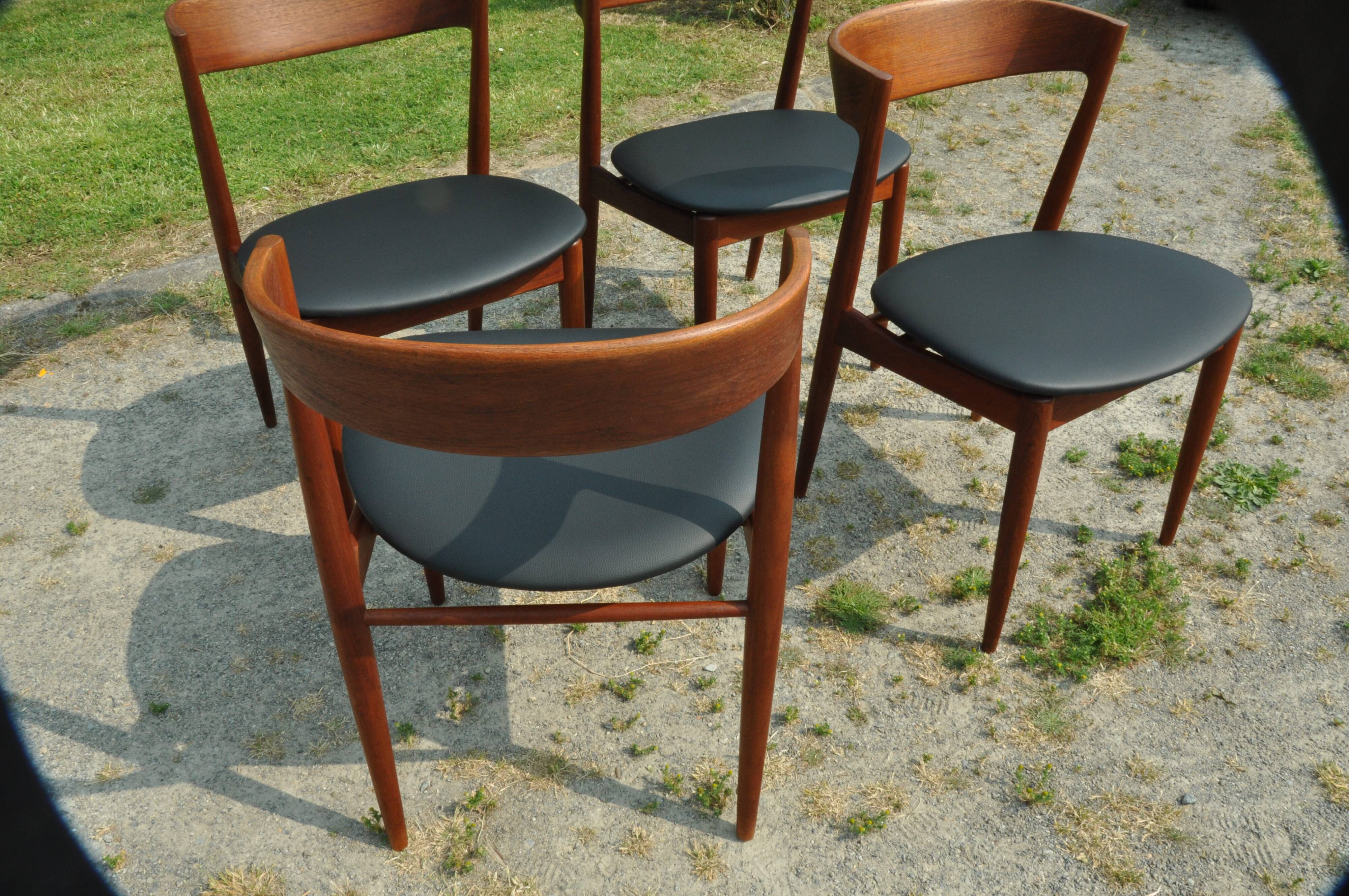 Danish chairs by Henri Walter Klein published by Bramin.