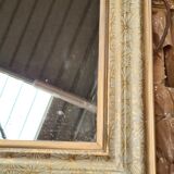 Mirror louis philippe 1900 original wood 60x45 mercury glass