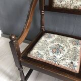 Vintage Antique Hall Bench 2-Person