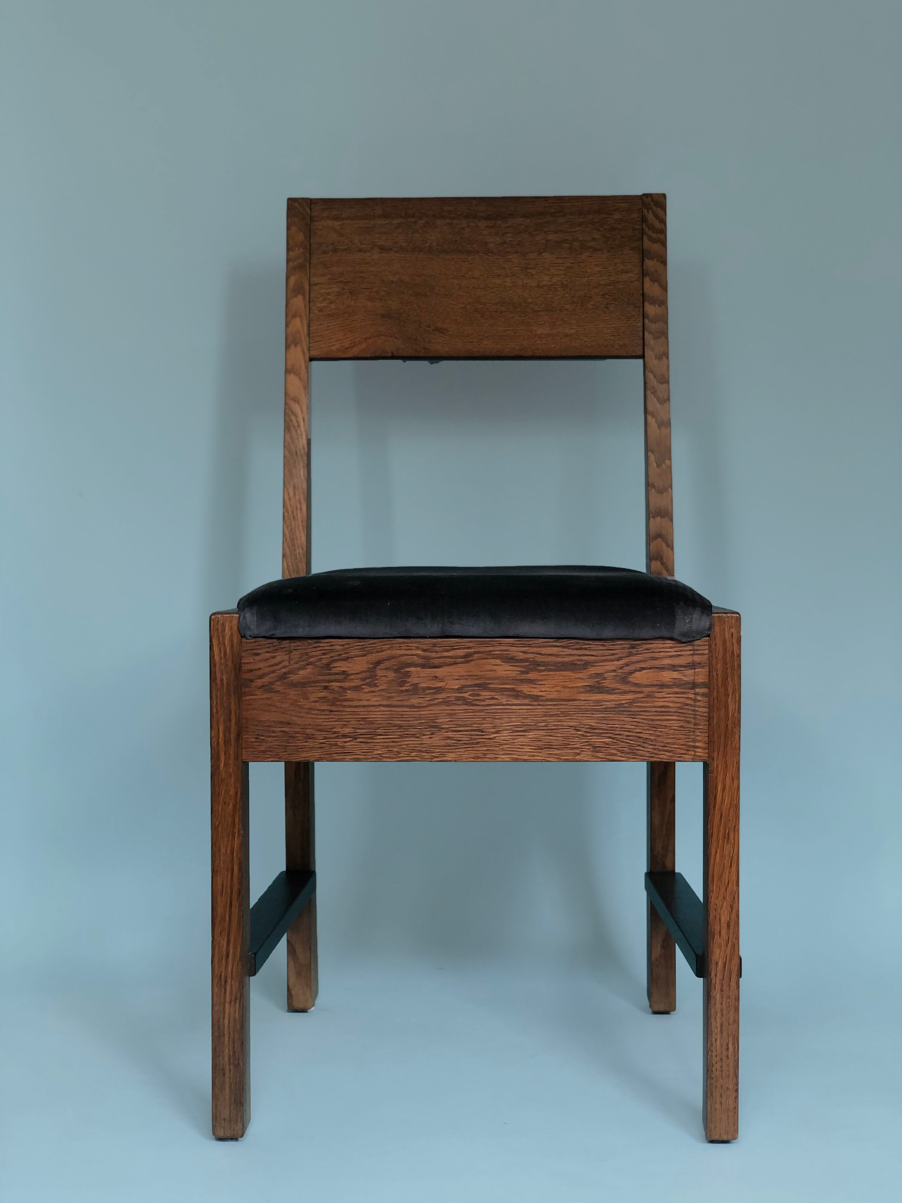 Paire de chaises L.O.V. Oosterbeek années 1920