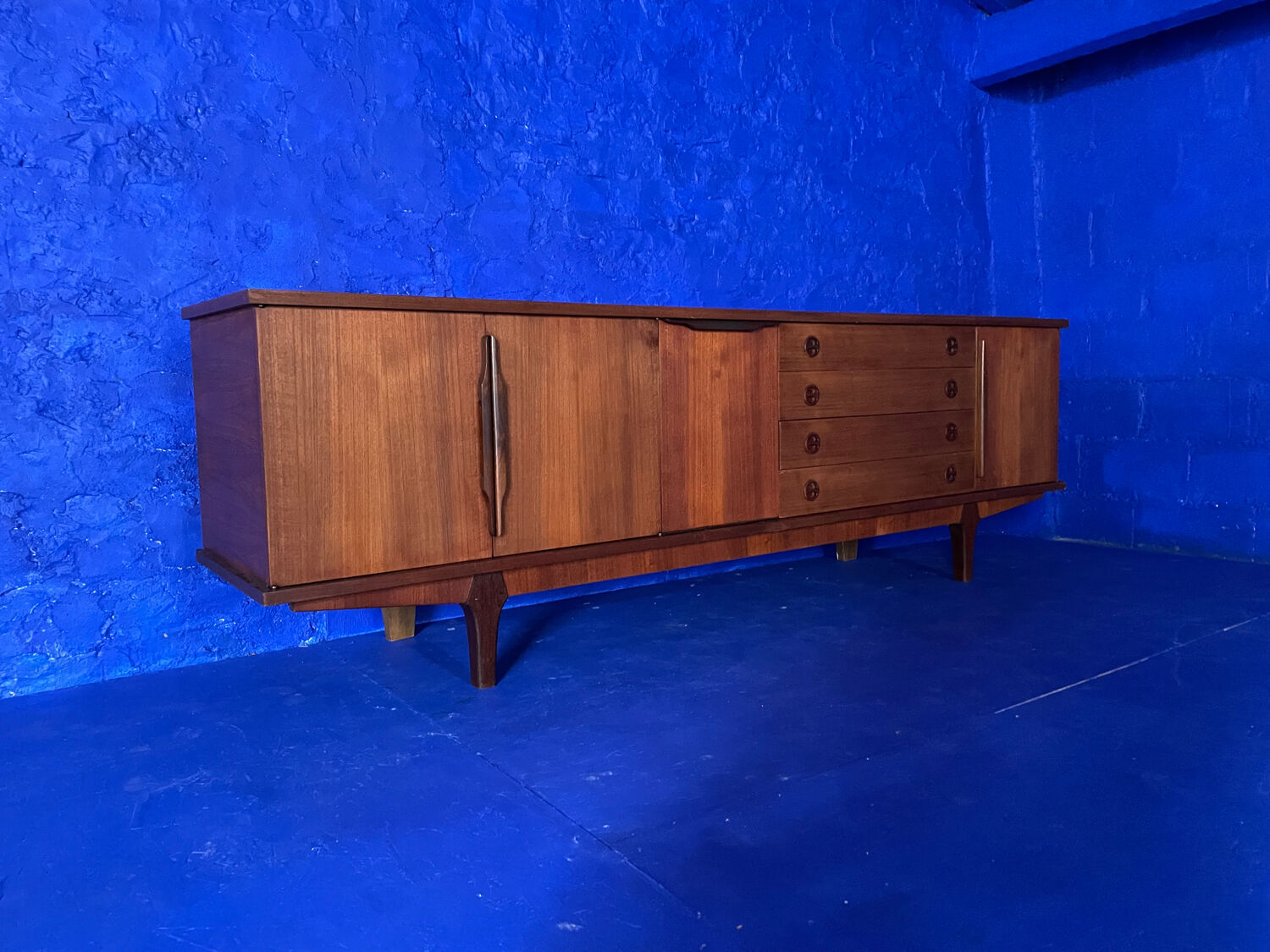 Scandinavian teak enfilade, 1960